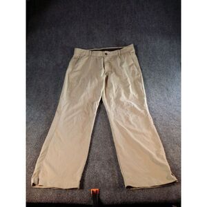 Under Armour The Showdown Pants Men Sz‎ 38 / 32 Khaki Casual Sportswear
